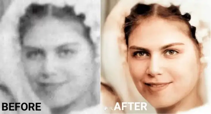 restore old photo with ai