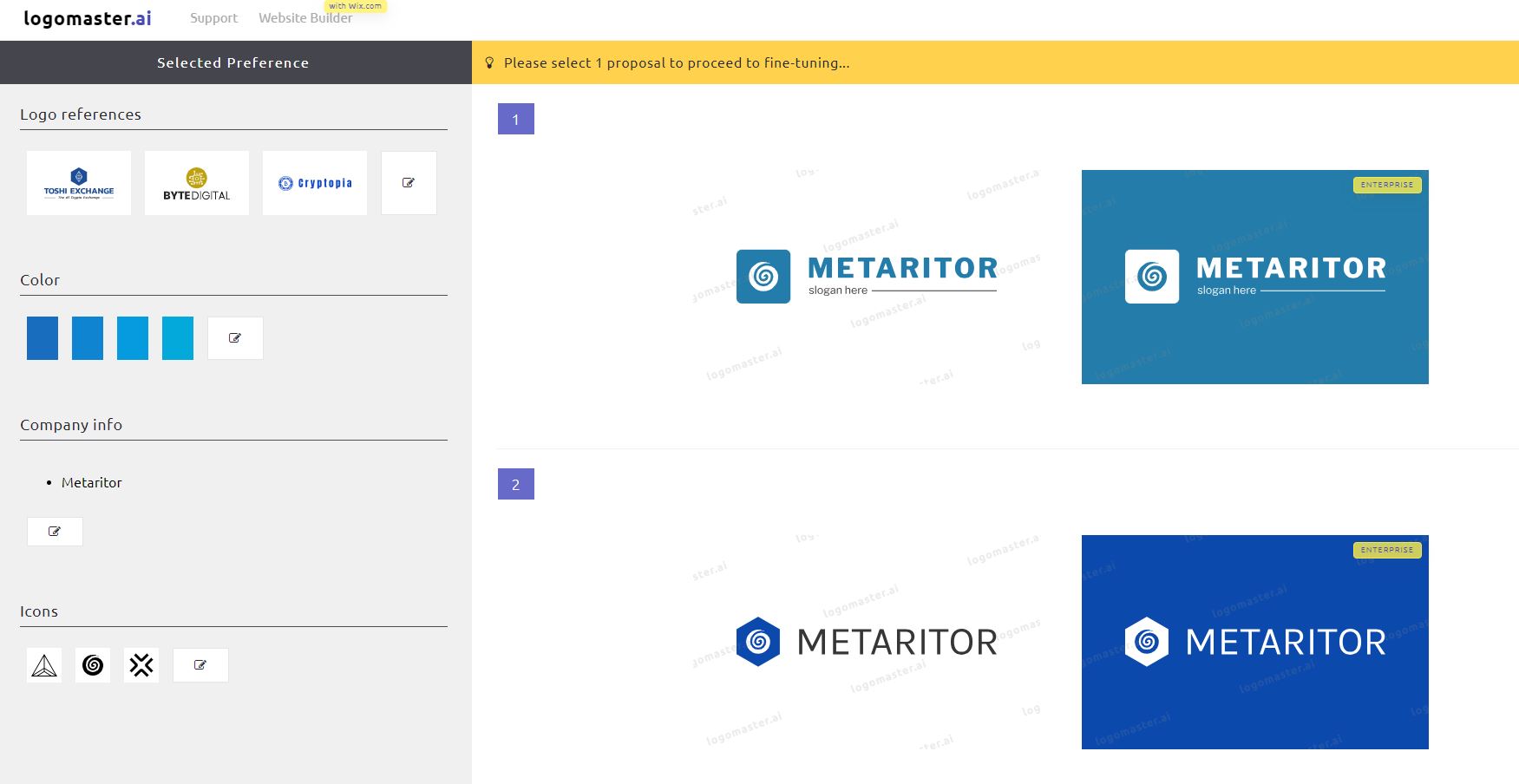 Logomaster  example