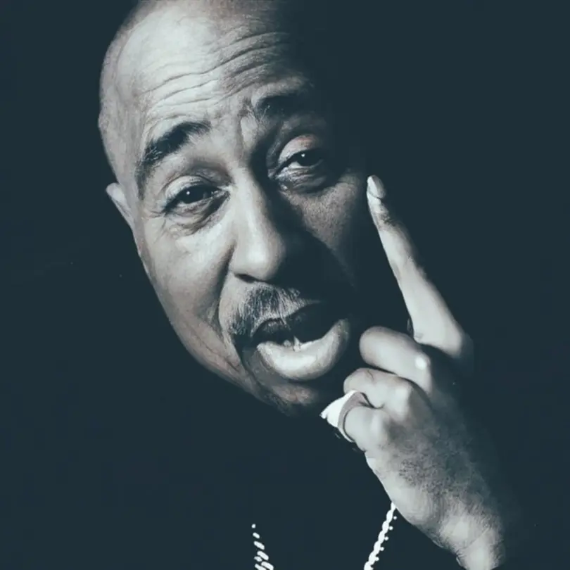 Old  picture of Tupac Shakur created by artificial intelligence