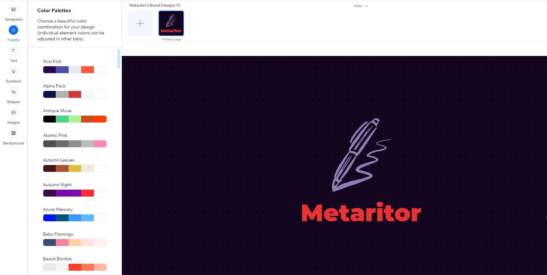 wix logo maker website